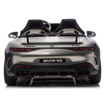 Elektrické autíčko Mercedes GT63 AMG - LCD, sivé